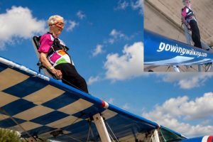 Read more about the article 97-Year-Old British Woman is Still Wing Walking [VIDEO]