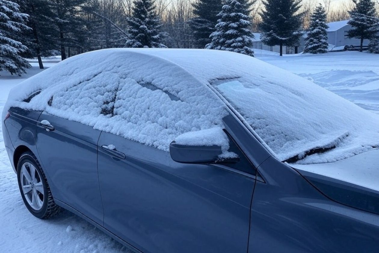 Read more about the article It’s Against the Law to NOT Knock Snow/Ice Off Your Vehicle